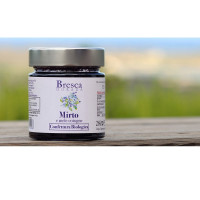 Confettura Biologica di Mirto - Prodotta in Sardegna - Vasetto da 280 gr - Bresca Dorada