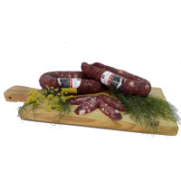 Salsiccia al finocchietto. Salsiccia sarda - Salumificio Monte Arci Salsiccia al finocchietto. Salsiccia sarda - Salumificio Monte Arci