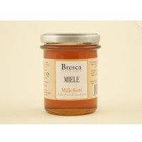 Miele Millefiori Sardo - Miele Sardo - Prodotto Tipico Sardo - Vasetto da 250g - Bresca Dorada
