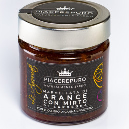 Orange marmalade with Gin of Sardinia - Piacere Puro