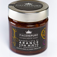 Marmellata di arance con mirto sardo - Piacere Puro Marmellata di arance con mirto sardo - Piacere Puro