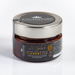 Clementines jam with dark chocolate and hazelnuts - Piacere Puro
