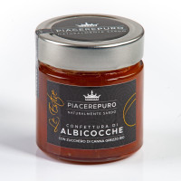 Confettura di albicocche e zucchero di canna bio - Piacere Puro Confettura di albicocche e zucchero di canna bio - Piacere Puro