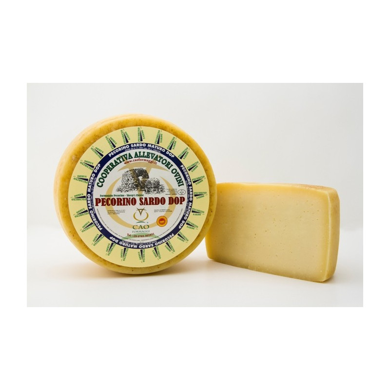 Pecorino sardo Dop maturo - Cao Formaggi Pecorino sardo Dop maturo - Cao Formaggi