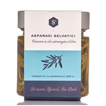 Asparagi selvatici sott'olio - Nuova Agricola San Paolo