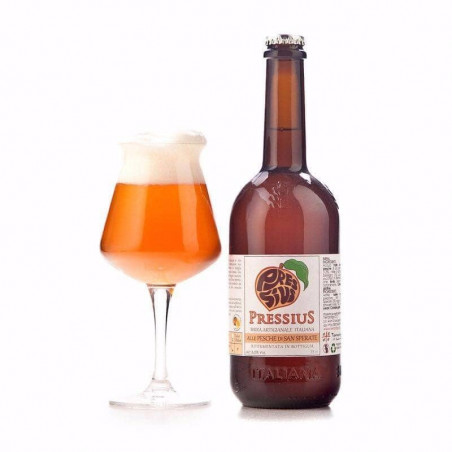 Bresca, Honey-colored amber beer - Terrantiga Brewery