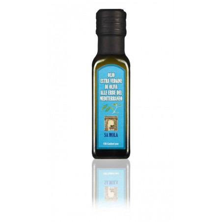 Olio d'oliva al basilico - Sa Mola