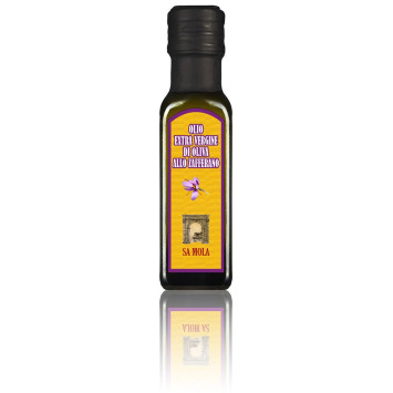 Olio d'oliva allo zafferano - Sa Mola