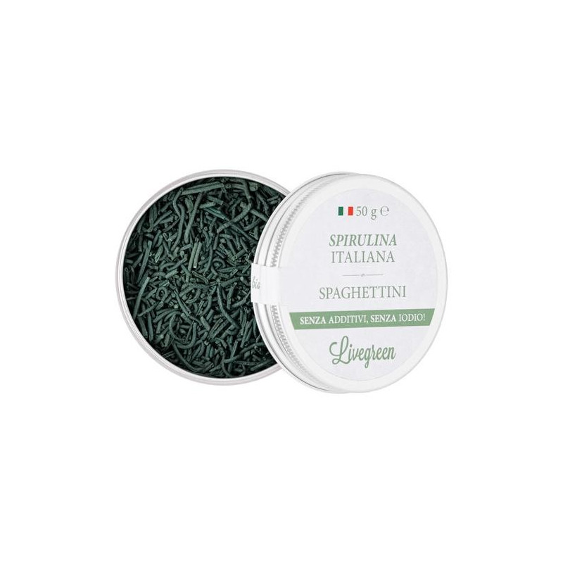 Fusilli di Riso integrale e Spirulina - Livegreen