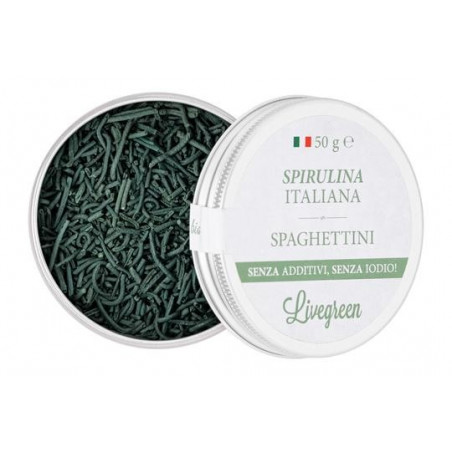 Wholemeal Rice Fusilli and Spirulina - Livegreen