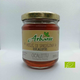Organic eucalyptus Sardinian honey - Arbaré