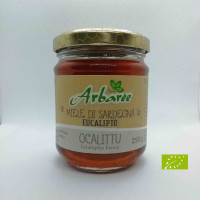 Miele di Eucalipto Biologico - Miele Tipico Sardo - Vasetto da 250 gr - Arbarèe Miele di Eucalipto Biologico - Miele Tipico Sardo - Vasetto da 250 gr - Arbarèe