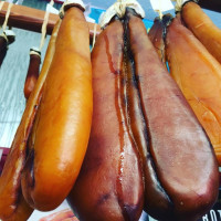 Bottarga di Muggine Lavorata a Cabras - Baffe da 200 gr - Prodotto Tipico Sardo - Tharros Pesca Bottarga di Muggine Lavorata a Cabras - Baffe da 200 gr - Prodotto Tipico Sardo - Tharros Pesca