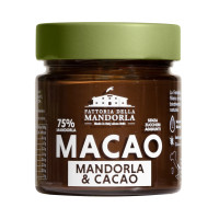 MACAO - CREMA BIO DI MANDORLA E CACAO - La Fattoria della Mandorla MACAO - CREMA BIO DI MANDORLA E CACAO - La Fattoria della Mandorla
