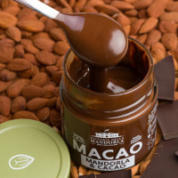 MACAO - CREMA BIO DI MANDORLA E CACAO - La Fattoria della Mandorla MACAO - CREMA BIO DI MANDORLA E CACAO - La Fattoria della Mandorla