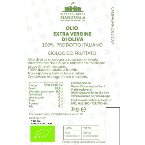 copy of Extra virgin olive oil and orange - Oleificio Corrias