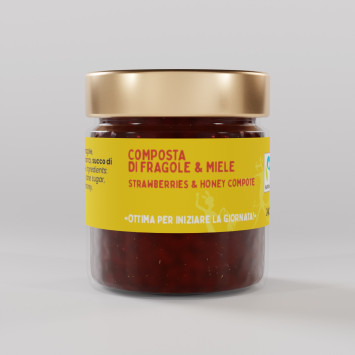 Composta di Fragole e Miele - 3x240gr - Nostos