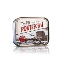 Torina de Portescusi - Filetto di Tonno Rosso - Latta da 350 g - Althunnus Torina de Portescusi - Filetto di Tonno Rosso - Latta da 350 g - Althunnus