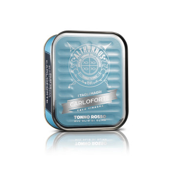 I Magri Tonno Rosso - Filetto di Tonno Rosso - Latta da 350 g - Althunnus
