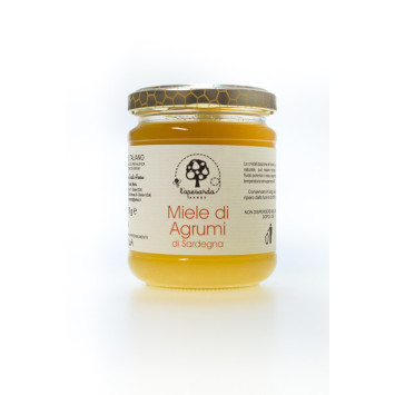 Miele di Agrumi - Miele Sardo - Vasetto da 250 gr - L’Ape Sarda Aresu