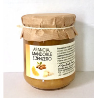 Confettura di Arance, Mandorle e Zenzero - Vasetto da 220 gr - L’Ape Sarda Aresu