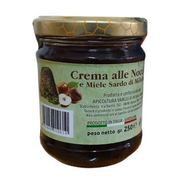 Crema di Nocciole e Miele - Apicoltura Vargiu
