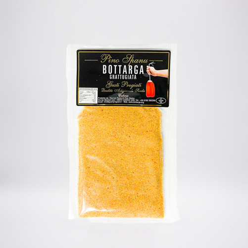 Bottarga di Muggine Grattugiata - Confezione da 250 o 500gr - Prodotto Tipico Sardo - Tharros Pesca