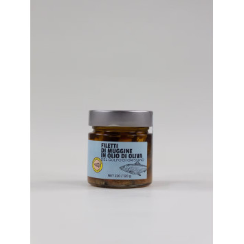 Filetti di Muggine del Golfo di Oristano in Olio di Oliva - Gusti Pregiati