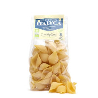 Conchiglioni Bio - Pasta di Grano Duro - Prodotta in Basilicata - Pacco da 500 g - Pastificio Italyca Conchiglioni Bio - Pasta di Grano Duro - Prodotta in Basilicata - Pacco da 500 g - Pastificio Italyca