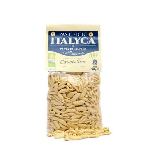 Cavatellini Bio - Pasta di Grano Duro - Prodotta in Basilicata - Pacco da 500 g - Pastificio Italyca