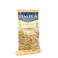 Fusilli Corti Bio - Pasta di Grano Duro - Prodotta in Basilicata - Pacco da 500 g - Pastificio Italyca