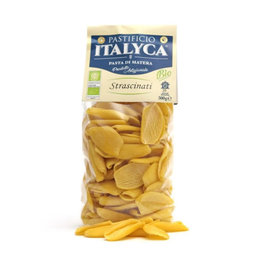 Strascinati Bio - Pâtes de Blé Dur - Produites en Basilicate - Paquet de 500 g - Pastificio Italyca