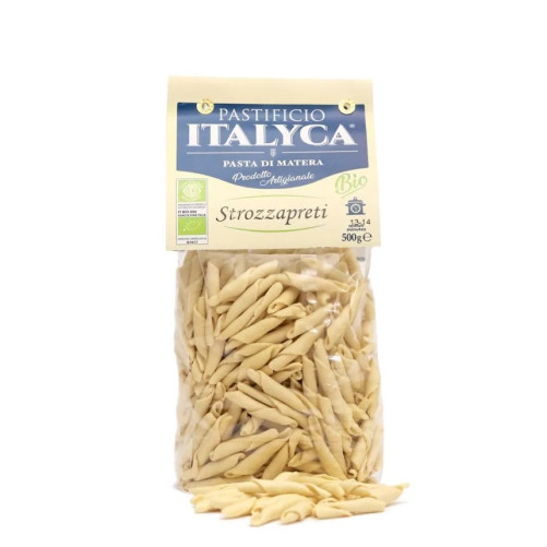 Strozzapreti Bio - Pâtes de Blé Dur - Produites en Basilicate - Paquet de 500 g - Pastificio Italyca