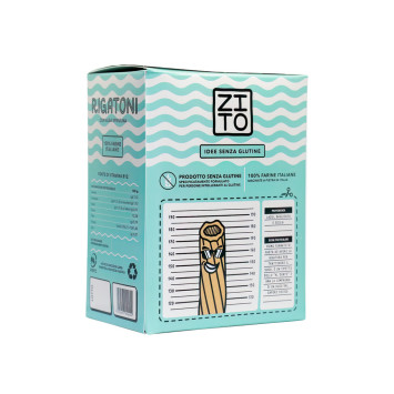 Rigatoni Spirulina - Pasta Zito