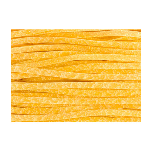 Fettuccine allo Zafferano - Pasta all’Uovo Speciale - Prodotto nelle Marche - Pacco da 250 g - Marcozzi di Campoflione