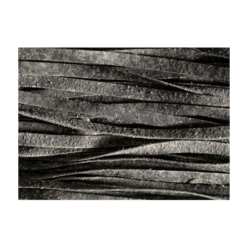 Fettuccine al Nero di Seppia - Pasta all’Uovo Speciale - Prodotto nelle Marche - Pacco da 250 g - Marcozzi di Campoflione