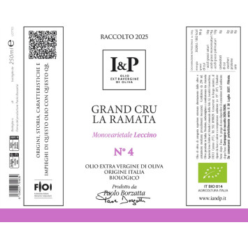 N°4 - Grand Cru La Ramata - Leccino - I & P