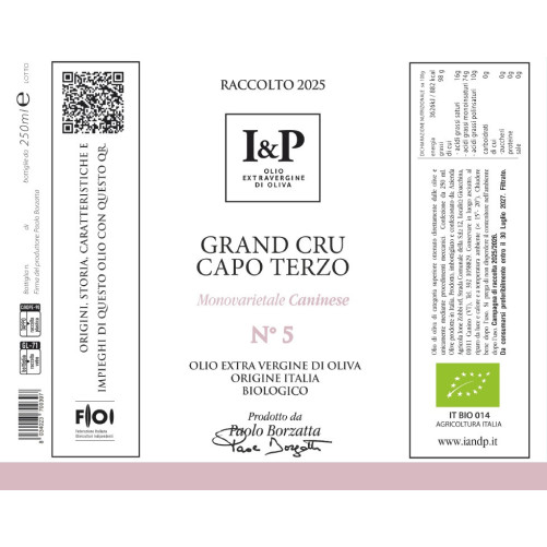 copy of Birde, Bosana Monokultivar-Olivenöl extra vergine - Gariga