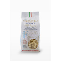 Fusilloni – Durum Wheat Pasta – Traditional Italian Product – Produced in Lazio – 350 g Pack – Strampelli Fusilloni – Durum Wheat Pasta – Traditional Italian Product – Produced in Lazio – 350 g Pack – Strampelli