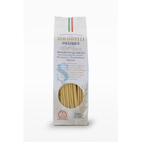 Quadratische Spaghetti – Hartweizenpasta – Typisch italienisches Produkt – Hergestellt im Latium – 500-g-Packung – Strampelli