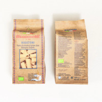 BIO Rigatoni – Bio-Hartweizenpasta – Hergestellt im Latium – 500-g-Packung – Pasta Mannetti