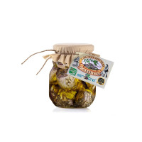 Cardi Selvatici Sott’Olio - Antipasti Sott’Olio - Vasetto da 280 gr - Prodotto Tipico Sardo - Campus