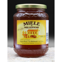 Miele Millefiori Brianza - Miele Lombardo - Vasetto da 250g - Apicoltura “La Molinata” Miele Millefiori Brianza - Miele Lombardo - Vasetto da 250g - Apicoltura “La Molinata”