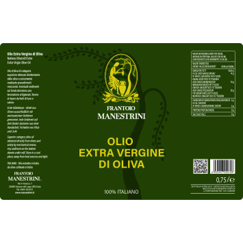 Olio Extravergine di Oliva - 750 ml - Frantoio Manestrini