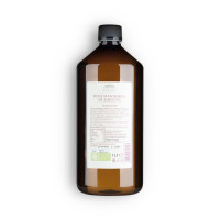 Olio di Mandorla Bio - Olio Vegetale Biologico - Prodotto a Bari - Bottiglia da 1 L - La Fattoria Della Mandorla