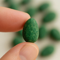 Mandorle al Cioccolato e Spirulina - Mandorle Ricoperte - Prodotto a Bari - Confezione da 200g - La Fattoria Della Mandorla Mandorle al Cioccolato e Spirulina - Mandorle Ricoperte - Prodotto a Bari - Confezione da 200g - La Fattoria Della Mandorla