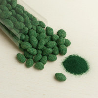 Mandorle al Cioccolato e Spirulina - Mandorle Ricoperte - Prodotto a Bari - Confezione da 200g - La Fattoria Della Mandorla Mandorle al Cioccolato e Spirulina - Mandorle Ricoperte - Prodotto a Bari - Confezione da 200g - La Fattoria Della Mandorla