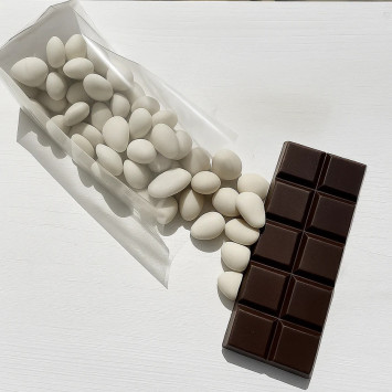 Mandorla Confettata al Cioccolato - La Fattoria Della Mandorla