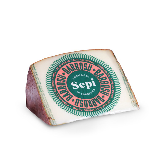 Barrosu - Formaggio Misto Pecorino e Caprino - Forma Intera 2,8 kg - Prodotto a Marrubiu - Prodotto Tipico Sardo - Sepi