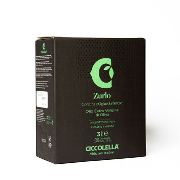 Zurlo - Blend Coratina e Ogliarola Barese - Bag Box da 3 L - Ciccolella